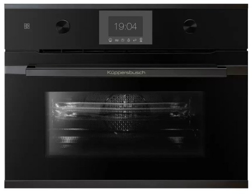 Компактный духовой шкаф с микроволнами Kuppersbusch CBM 6350.0 S2 Black Chrome