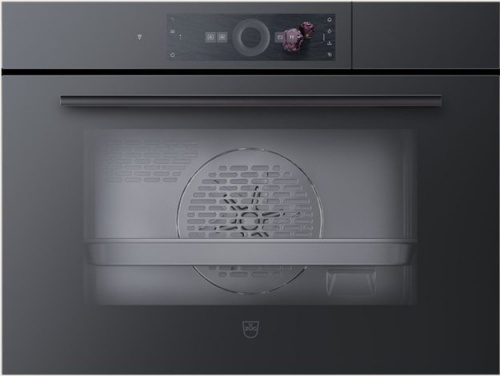 Встраиваемая пароварка V-ZUG CombiSteamer V6000 45F CS6T-23033 черное стекло Встраиваемая пароварка V-ZUG CombiSteamer V6000 45F CS6T-23033 черное стекло