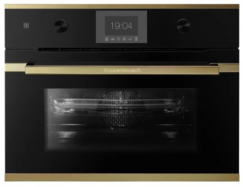 Компактный духовой шкаф с микроволнами Kuppersbusch CBM 6350.0 S4 Gold Компактный духовой шкаф с микроволнами Kuppersbusch CBM 6350.0 S4 Gold
